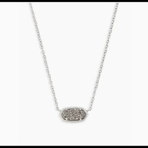 Kindra Scott Silver Pendant Necklace